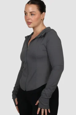 Fayt Tops | Activewear | ACTIVE JACKET GREY