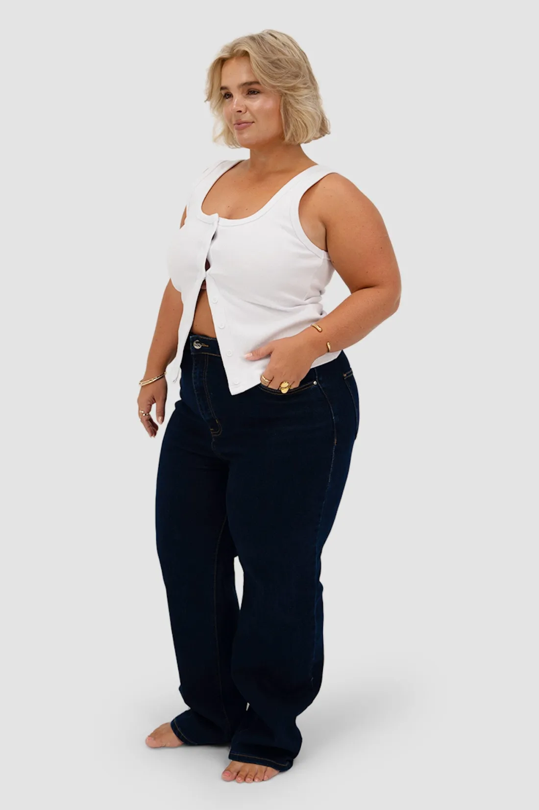 Fayt Tops | BECKER TOP WHITE
