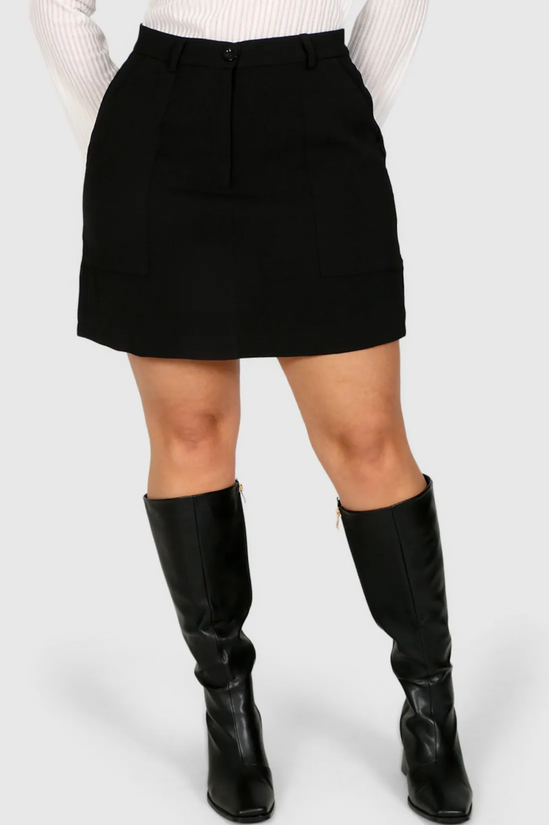 Fayt Skirts | BENNETT SKIRT BLACK