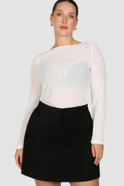 Fayt Skirts | BENNETT SKIRT BLACK