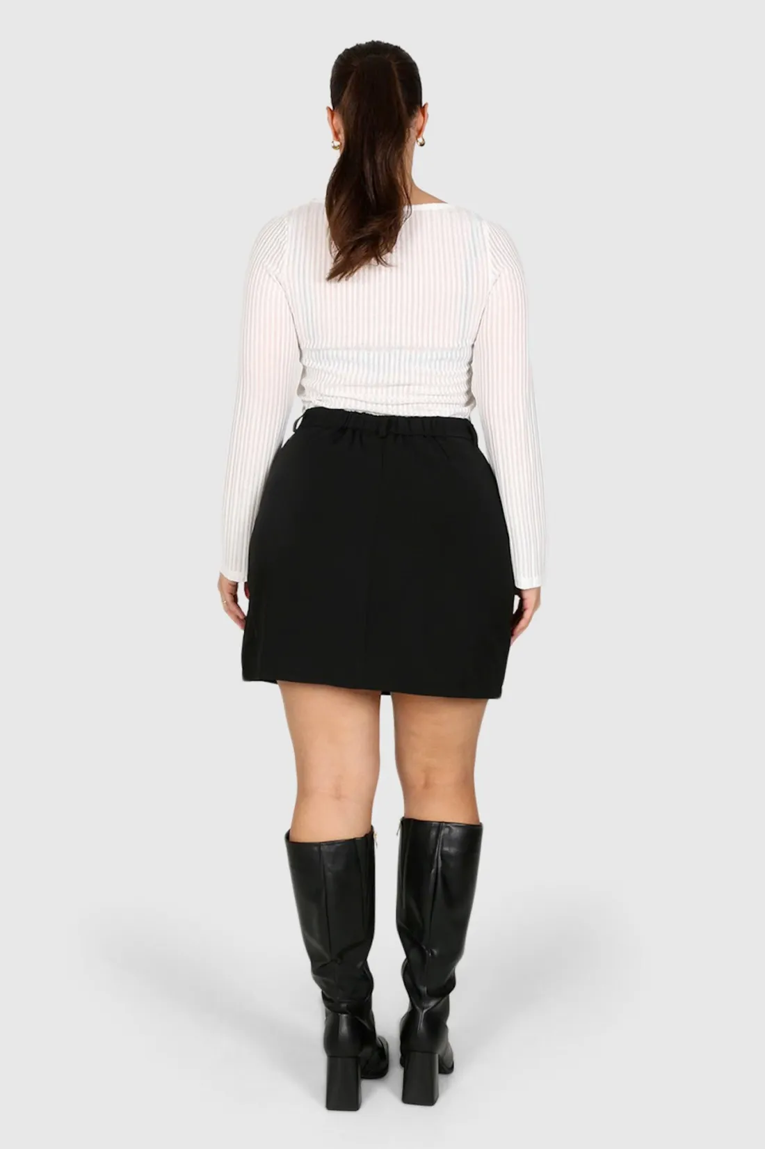 Fayt Skirts | BENNETT SKIRT BLACK