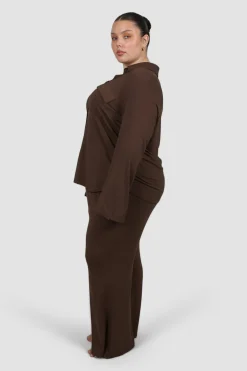 Fayt Sets | BUTTERY SLEEP PANT ESPRESSO