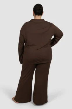 Fayt Sets | BUTTERY SLEEP PANT ESPRESSO