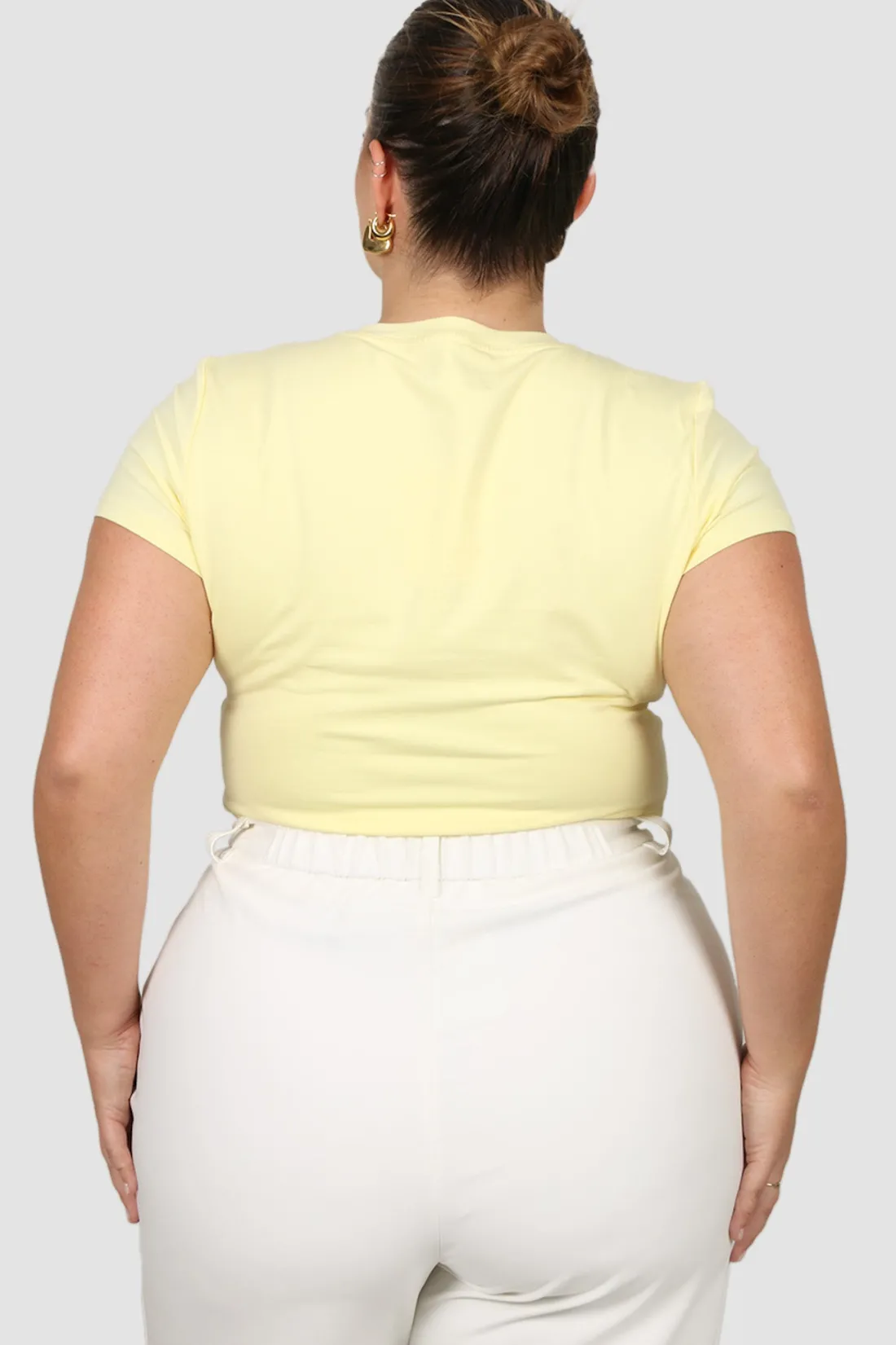 Fayt Tops | BUTTERY TEE LEMON