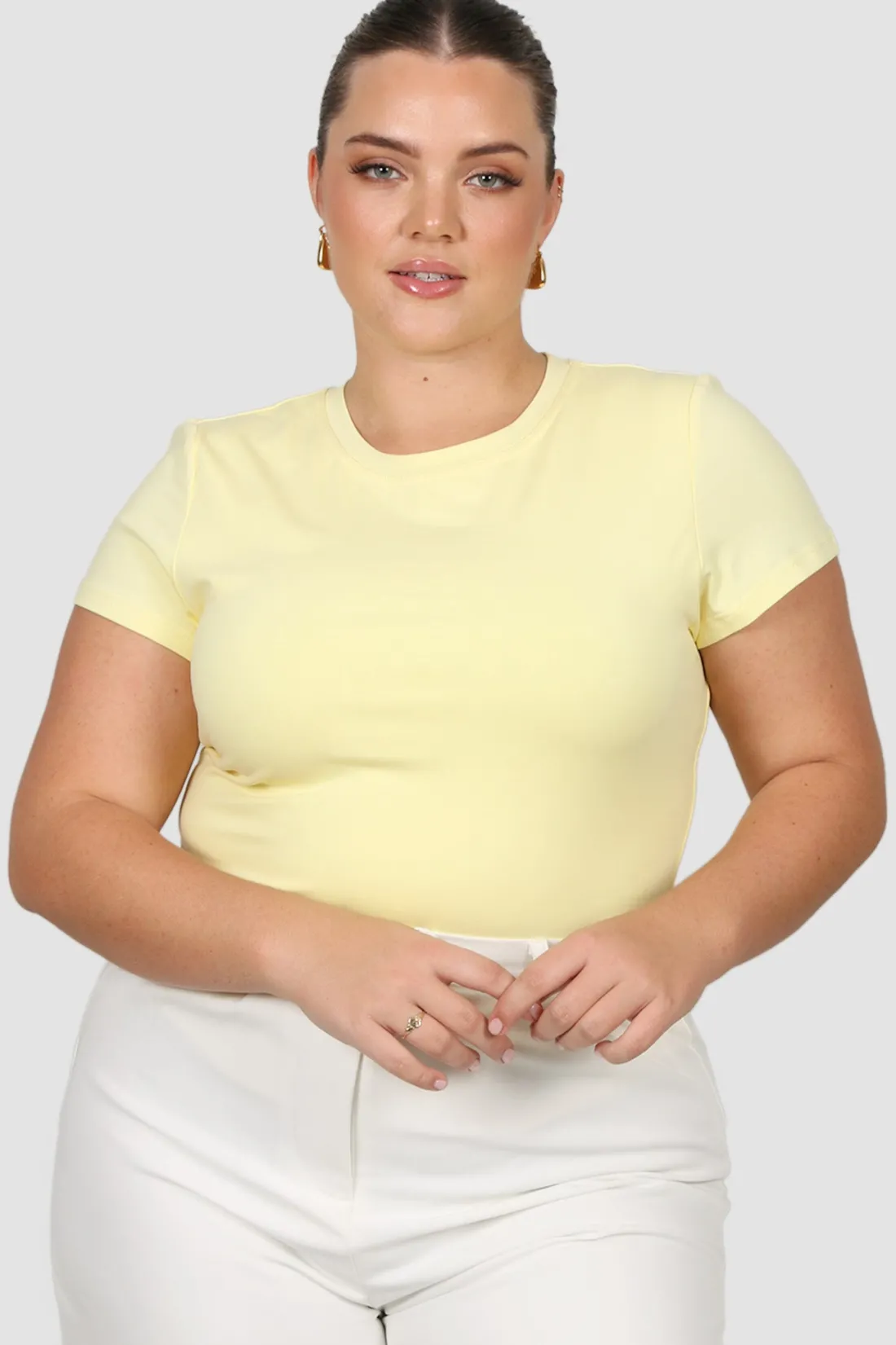 Fayt Tops | BUTTERY TEE LEMON