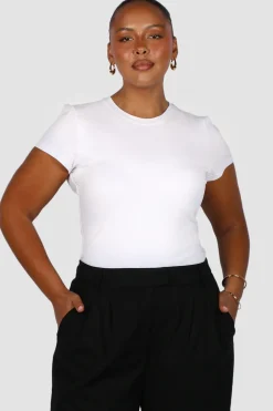 Fayt Tops | BUTTERY TEE WHITE