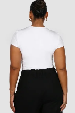 Fayt Tops | BUTTERY TEE WHITE