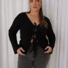 Fayt Tops | CARMEN TOP BLACK