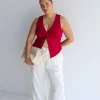 Fayt Tops | COLT TWIST TOP CHERRY