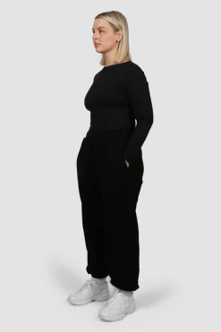 Fayt Sets | CUFF SWEATPANT BLACK