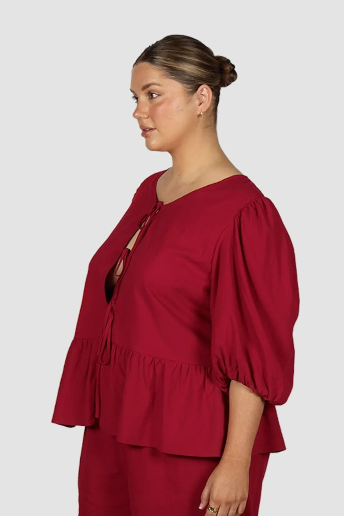 Fayt Tops | Sets | FAWN TOP RED