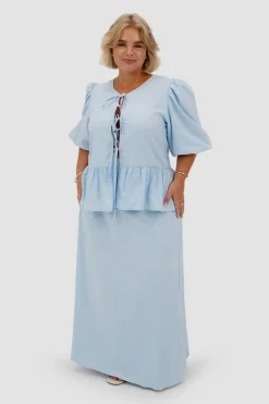 Fayt Tops | FAWN TOP SOFT BLUE