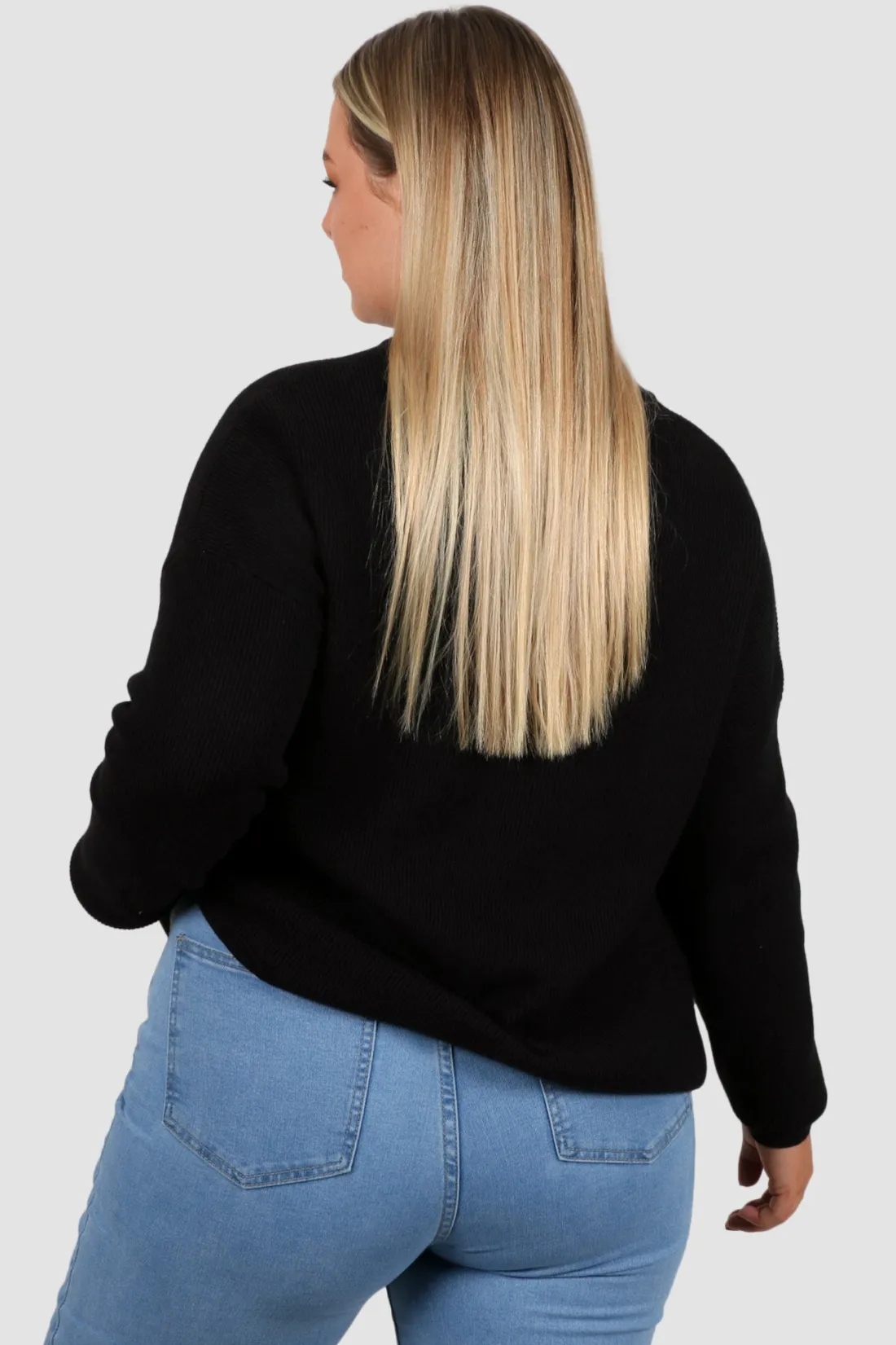 Fayt Tops | Sweaters & Knits | KNIT SWEATER BLACK