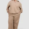 Fayt Sets | FLARE SWEATPANT NEUTRAL