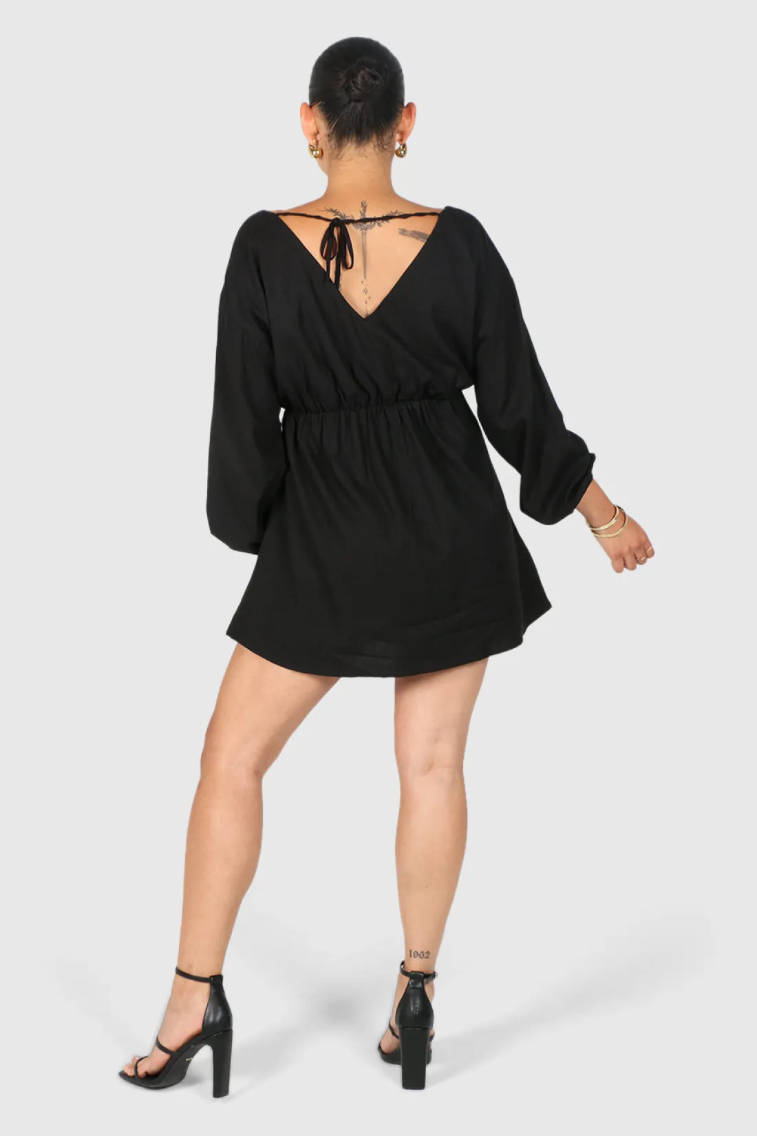 Fayt Dresses | Dresses | FREYA LINEN DRESS BLACK