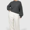 Fayt Tops | Sweaters & Knits | HARPER KNIT GREY