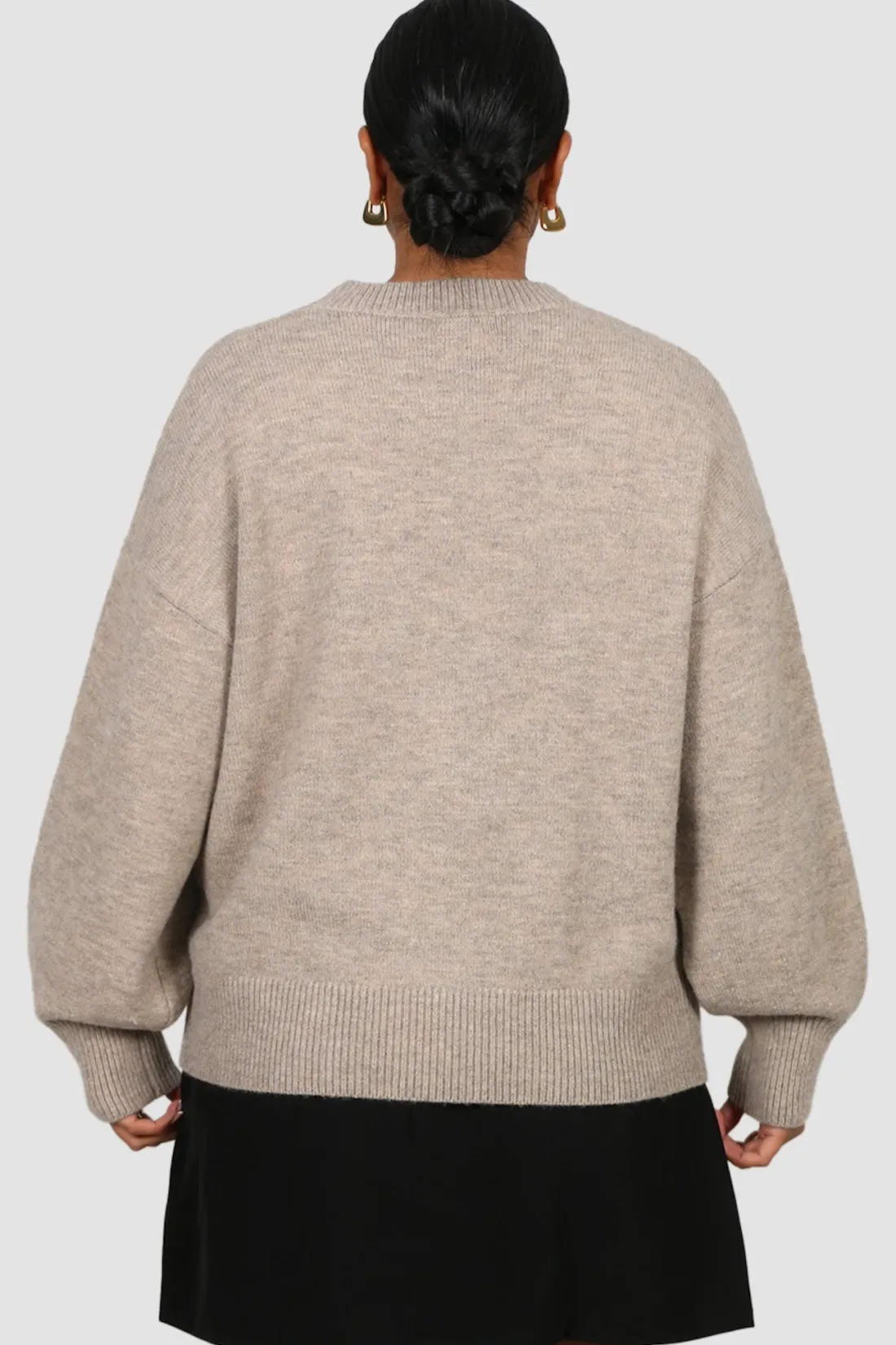 Fayt Jackets, Knits & Coats | Tops | HARPER KNIT NEUTRAL