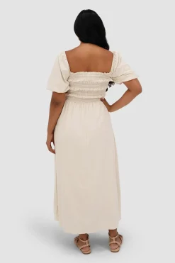 Fayt Dresses | Dresses | ISMAE MAXI DRESS NEUTRAL