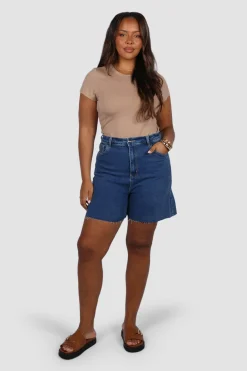 Fayt Denim | Jeans | JAGGER DENIM SHORT DEEP BLUE