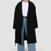 Fayt Jackets, Knits & Coats | LENNOX TRENCH BLACK