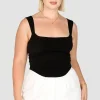 Fayt Tops | LEYNA TOP BLACK