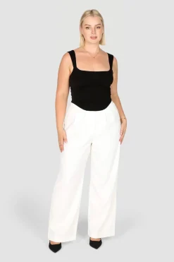 Fayt Tops | LEYNA TOP BLACK