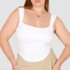 Fayt Tops | LEYNA TOP WHITE