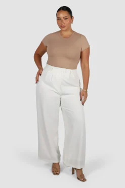 Fayt Tops | LIGHT BUTTERY TEE NEUTRAL