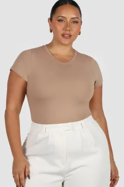 Fayt Tops | LIGHT BUTTERY TEE NEUTRAL