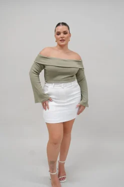 Fayt Tops | LOWEN TOP KHAKI