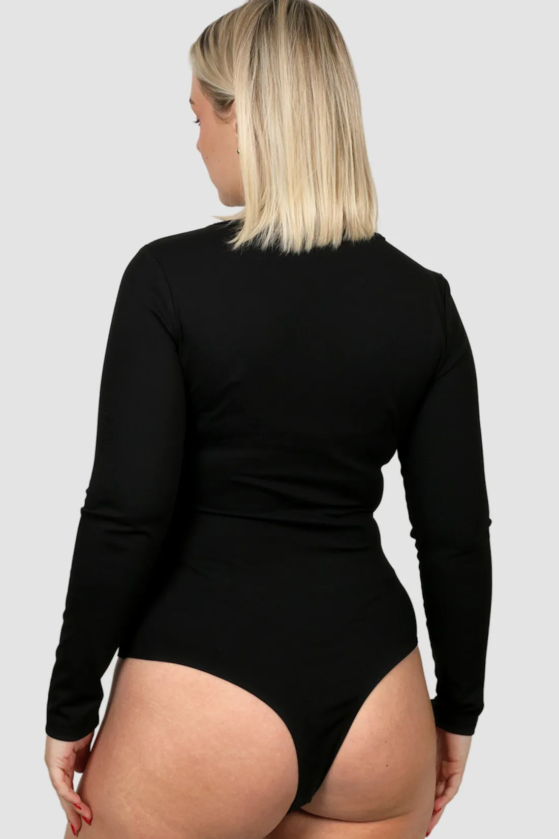Fayt Tops | L/S BODYSUIT BLACK