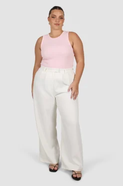 Fayt Tops | MALIBU TOP BABY PINK