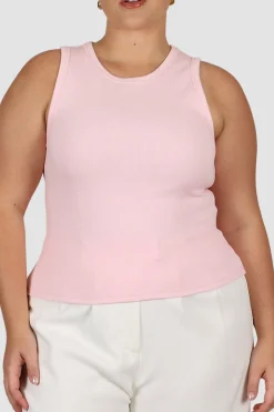 Fayt Tops | MALIBU TOP BABY PINK