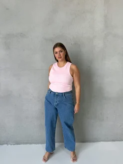 Fayt Tops | MALIBU TOP BABY PINK