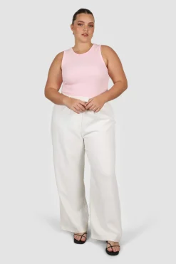 Fayt Tops | MALIBU TOP BABY PINK