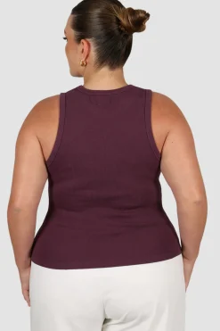 Fayt Tops | MALIBU TOP PLUM