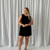 Fayt Dresses | Dresses | MAVEN BUTTON DRESS BLACK
