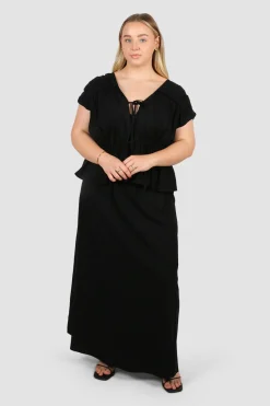 Fayt Skirts | Sets | NIA SKIRT BLACK