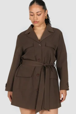 Fayt Dresses | Dresses | PAX DRESS CHOCOLATE