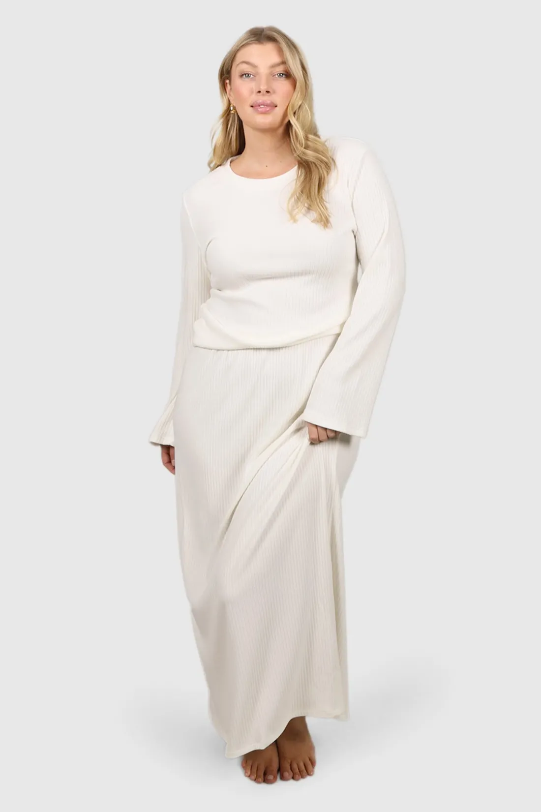 Fayt Skirts | Sets | PETRA SKIRT MILK