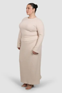 Fayt Skirts | Sets | PETRA SKIRT OAT