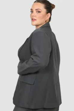 Fayt Jackets, Knits & Coats | PORSCHA BLAZER CHARCOAL