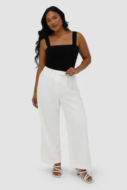 Fayt Tops | QUINN FULL LENGTH TOP BLACK