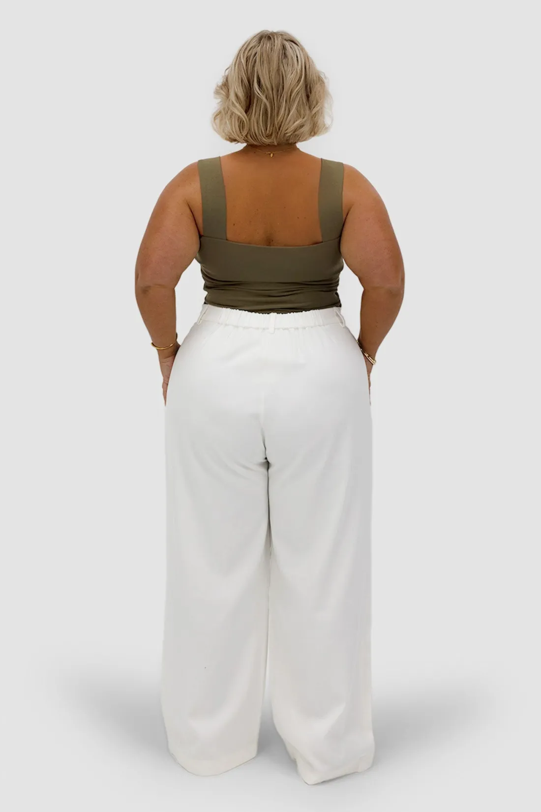 Fayt Tops | QUINN FULL LENGTH TOP OLIVE