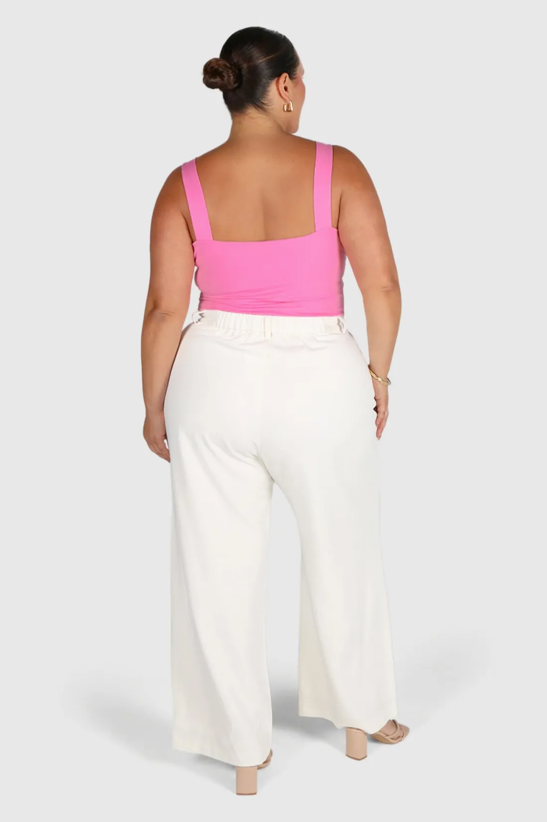 Fayt Tops | RATA DEEP CUP TOP PINK