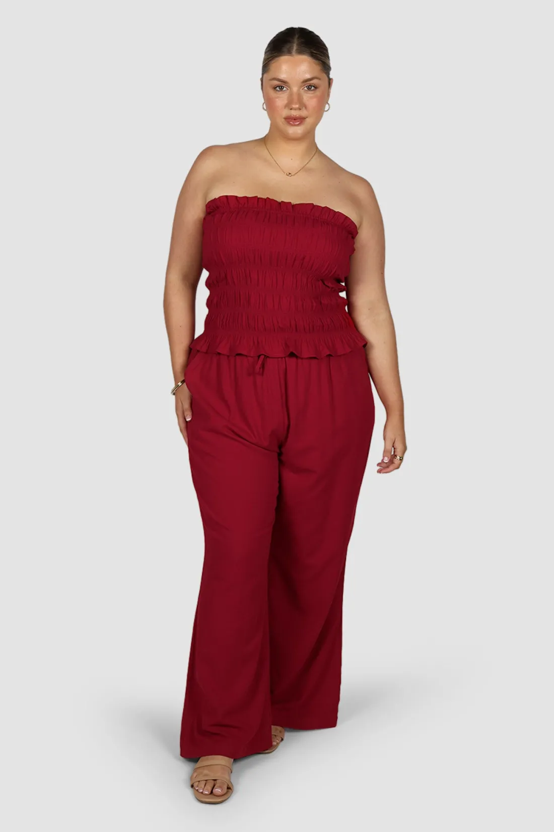 Fayt Sets | RAYA PANTS RED