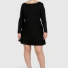 Fayt Skirts | RENATA SLIP MINI SKIRT BLACK