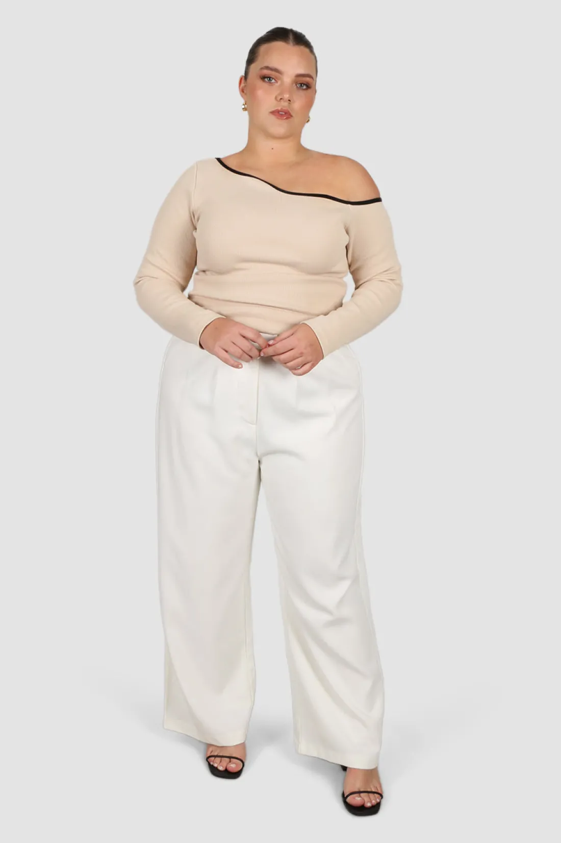 Fayt Sweaters & Knits | Tops | RUMI L/S TOP CREAM