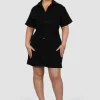Fayt Dresses | Dresses | SAVEIRA DENIM DRESS BLACKOUT