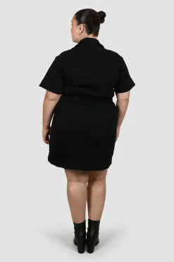 Fayt Dresses | Dresses | SAVEIRA DENIM DRESS BLACKOUT